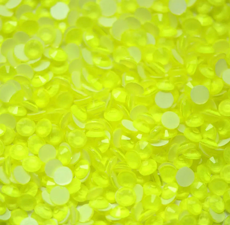 Piedra Amarillo Flúor ( resina )