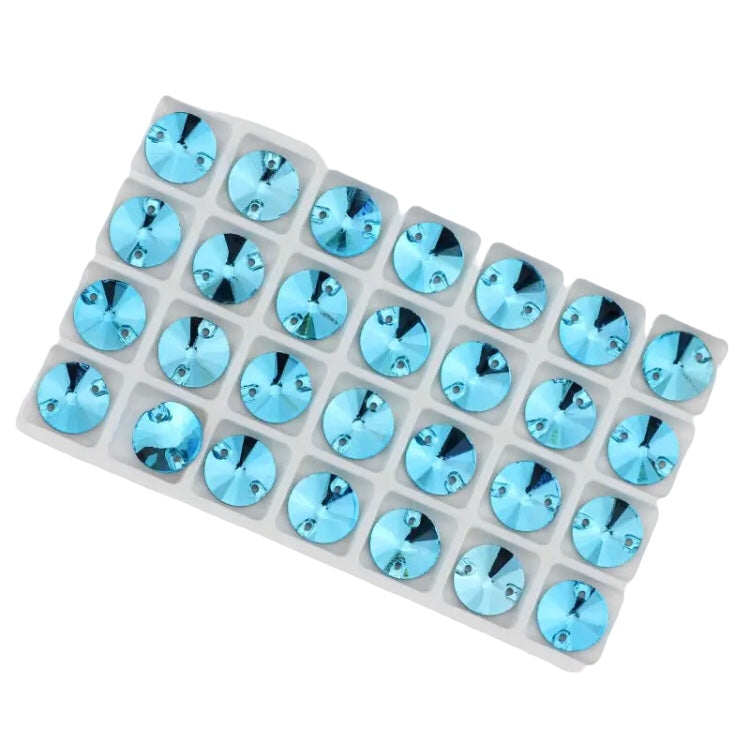 Pedrusco Cristal círculo Azul