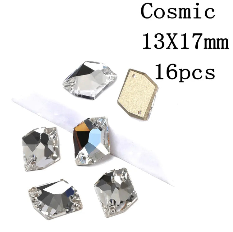 Pedrusco Cristal irregular crystal 13x17 mm