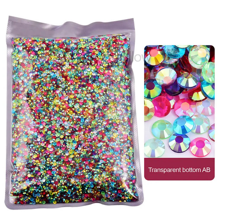 Piedras Mix AB colores ( resina )