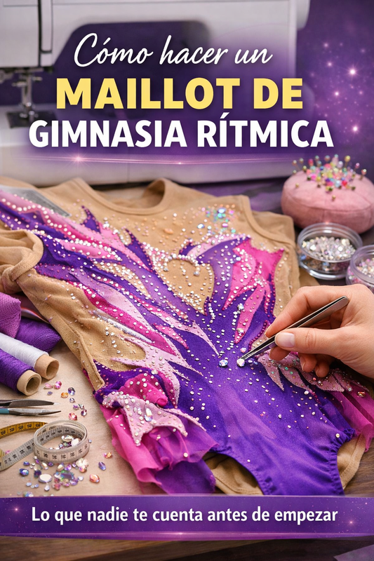 Cómo hacer un maillot de gimnasia rítmica paso a paso
