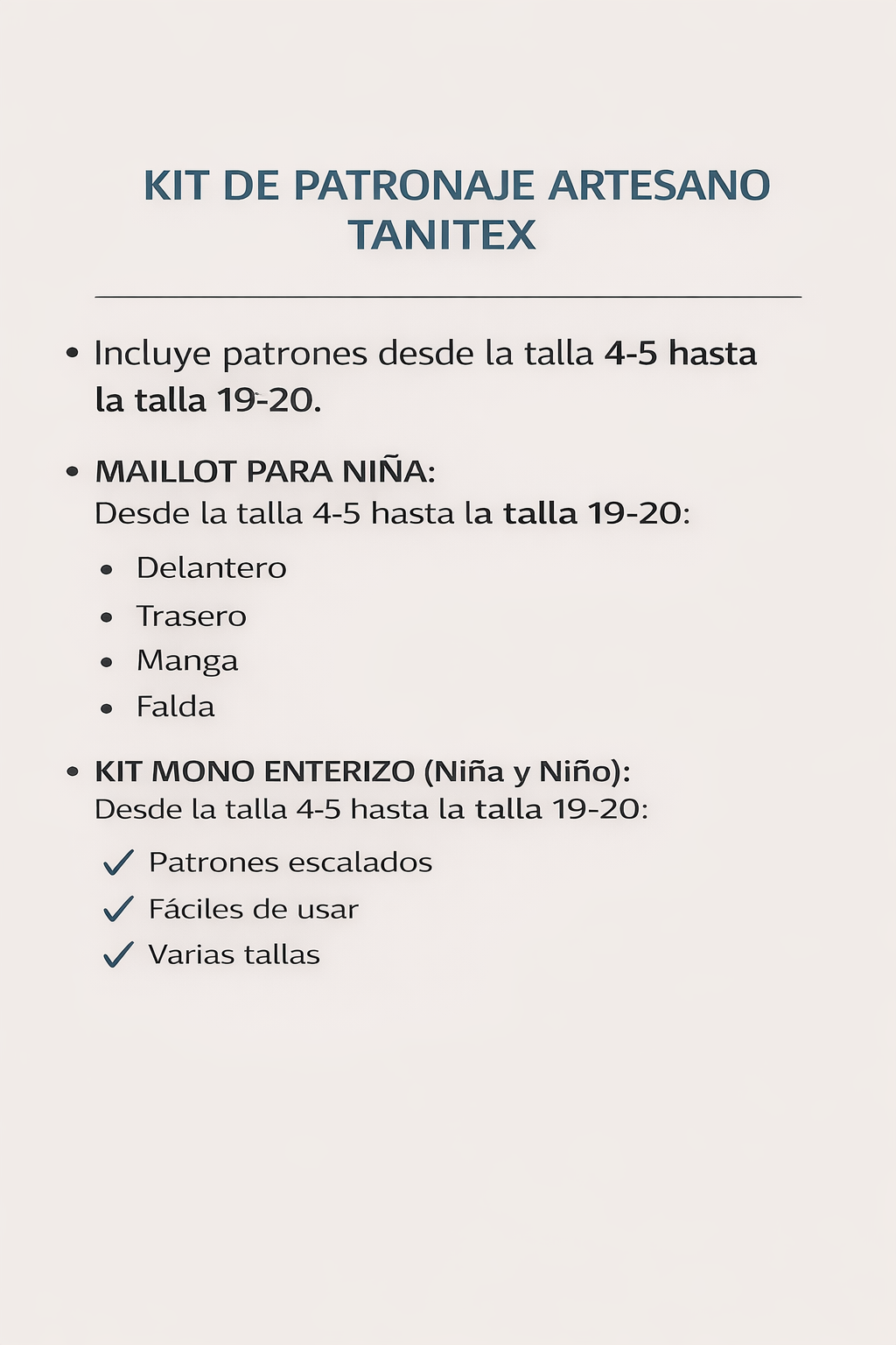 Patronaje Base Profesional para Crear Maillots de Gimnasia Rítmica