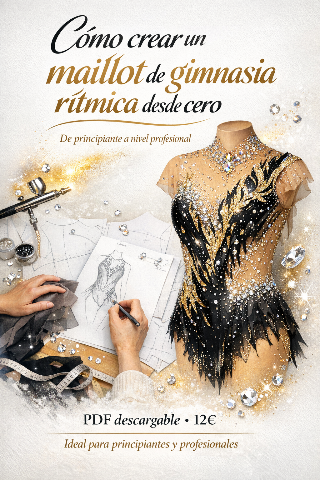 Guía para crear tu primer maillot de gimnasia rítmica ( Formato PDF descargable )