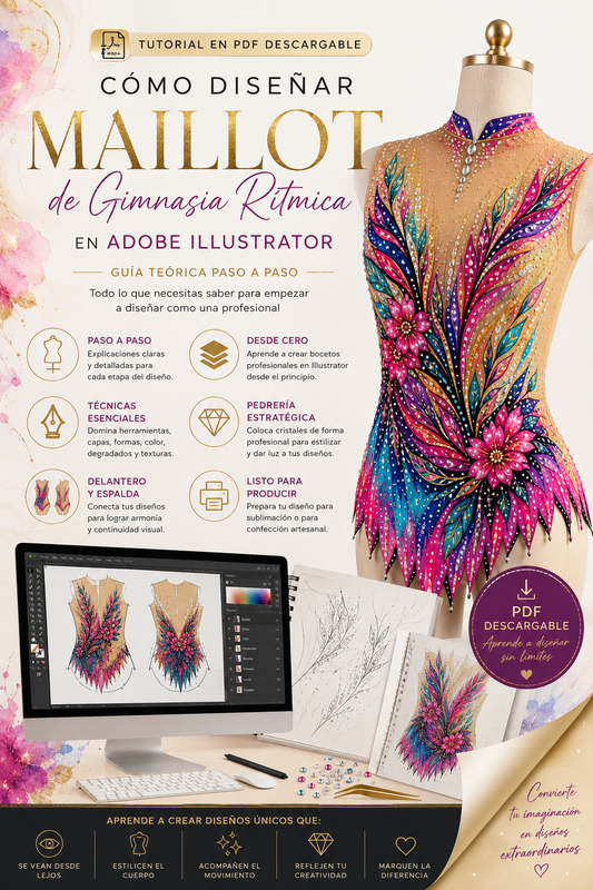 Tutorial de iniciación en Adobe Illustrator para diseñar Maillots