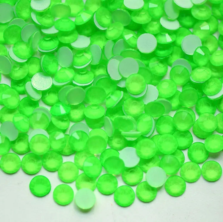 Flúor color verde (resina )