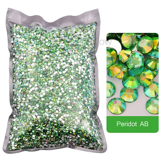 Emerald green stones (resin)